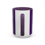 Mommin' Ain't Easy Coffee Mug (Purple)— Funny Mother's Day Accent Mug