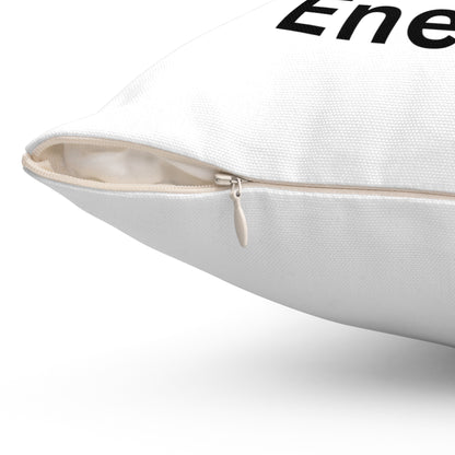 Big Nick Energy-Spun Polyester Square Pillow (White)