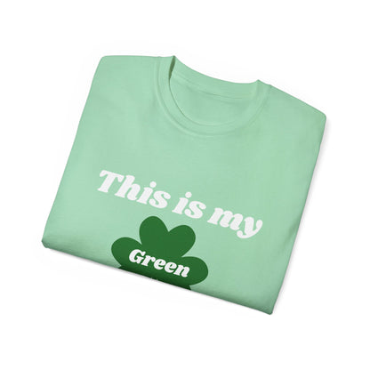 St. Patrick's 'This Is My Green Shirt' T-Shirt 2- Shamrock Holiday Tee