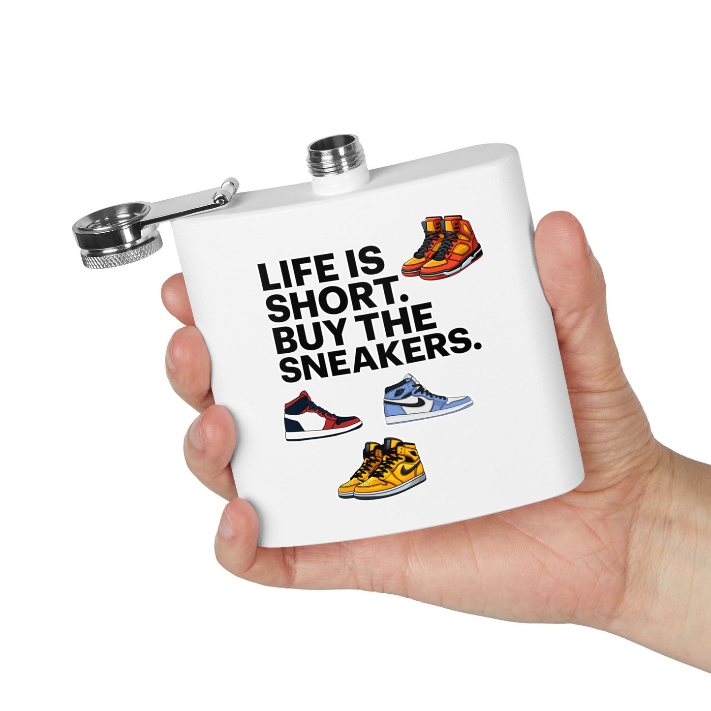 Buy Sneakers Stainless Steel Flask