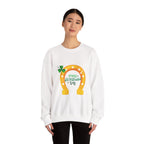 Happy St. Patrick's Day Horseshoe Sweatshirt