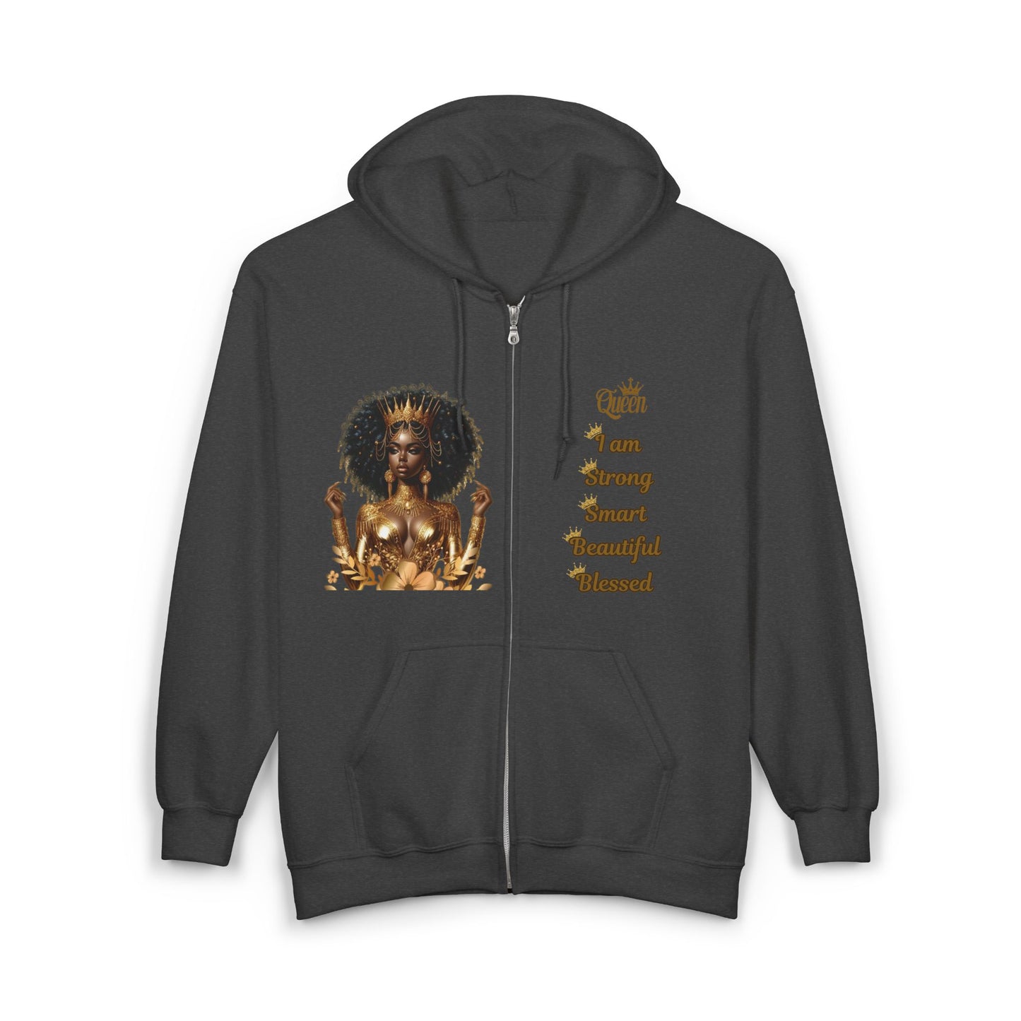 Queen-I Am Hooded Sweatshirt