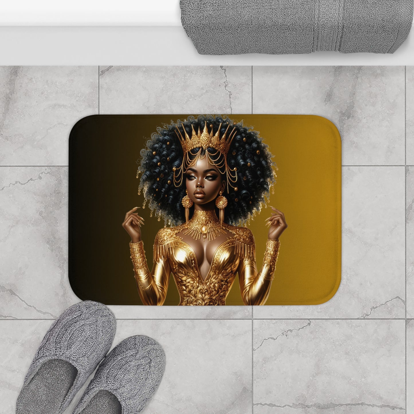 Golden Goddess Bath Mat