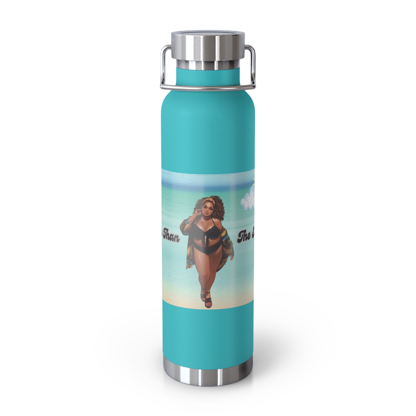 Hotter Than The Summer Sun Thermal Flask, Insulated 22 oz Water Bottle