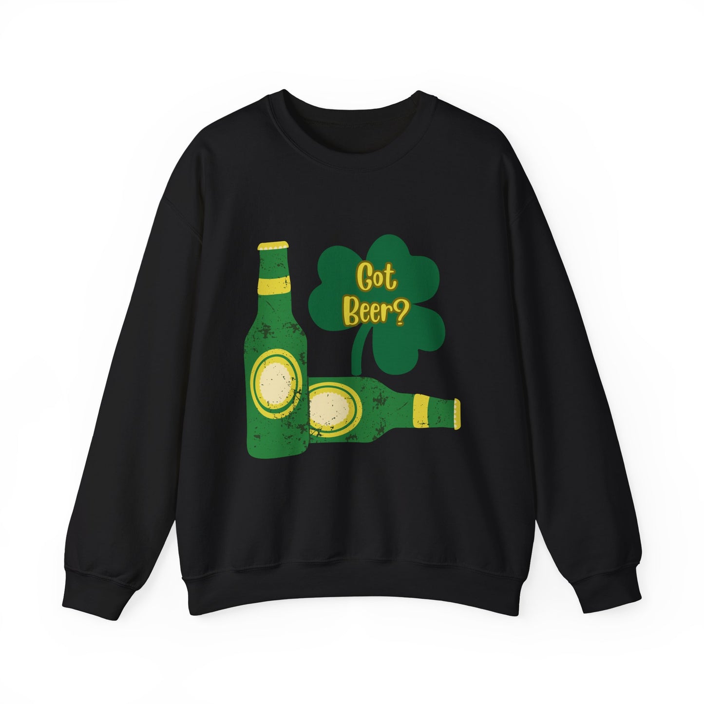 St. Patrick's 'Got Beer?' Shamrock Sweatshirt