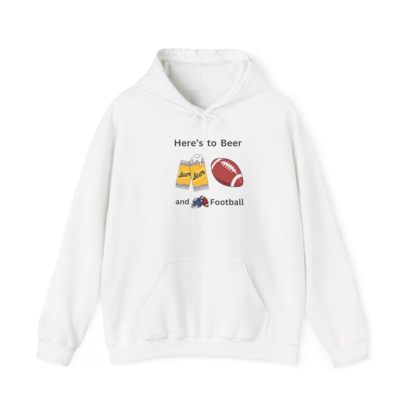 Beer and Football-Hoodie