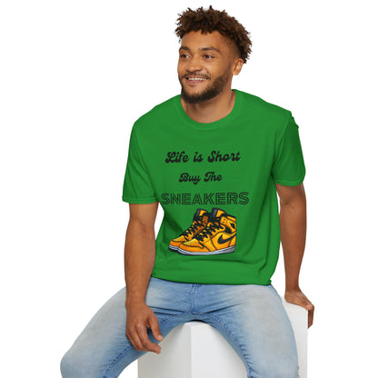 Life is Short Buy The Sneakers T-Shirt