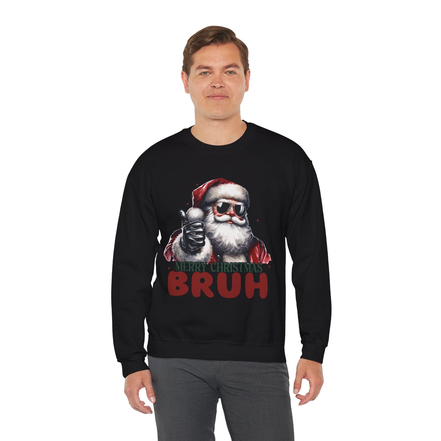 Merry Christmas Bruh Sweatshirt