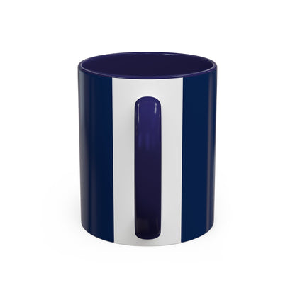 My Gigi Is A Queen Accent Coffee Mug — Gift for Grandmothers, Blue Gold Crown Design (11/15 oz)
