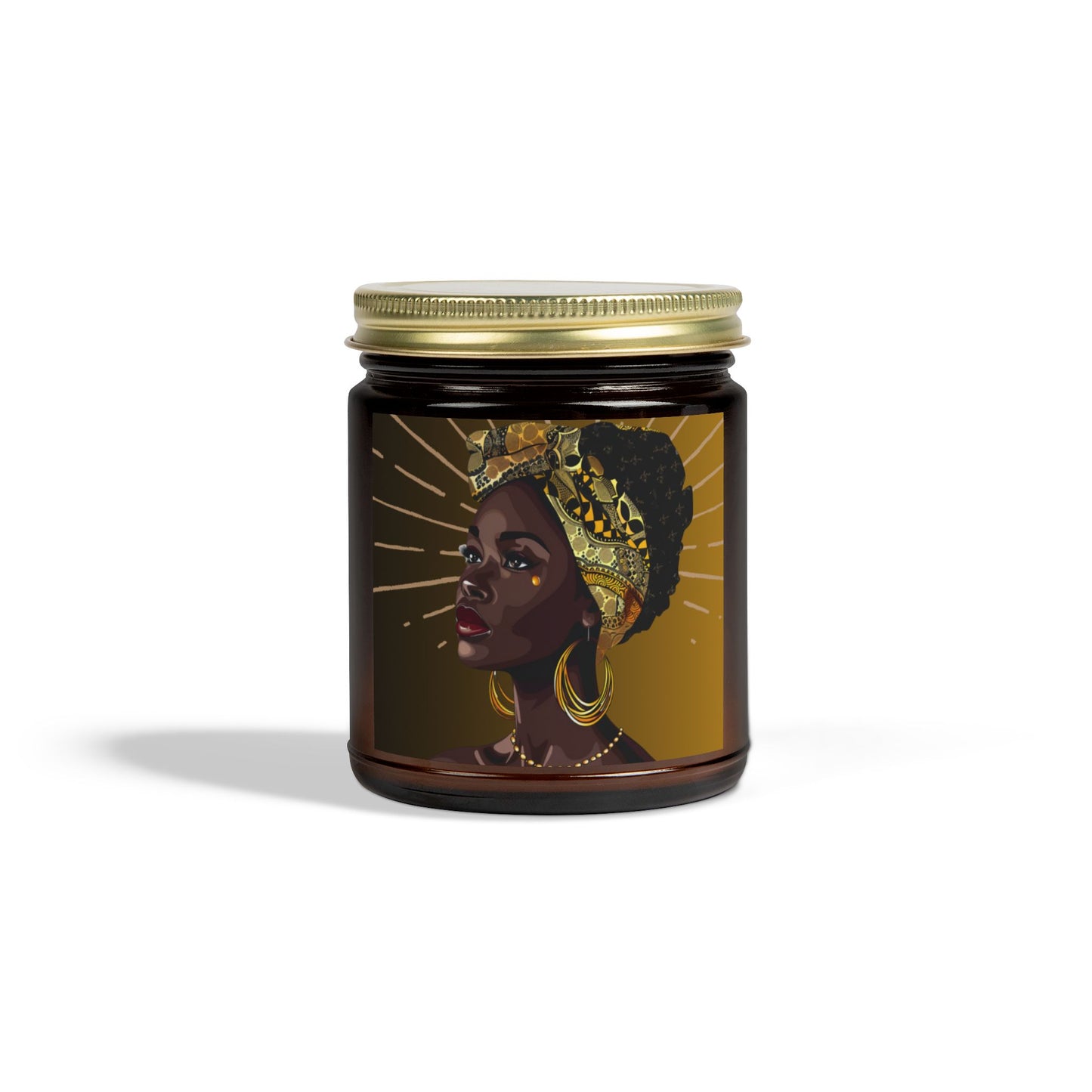 Star-Scented Candles, Coconut Apricot Wax (4oz, 9oz)