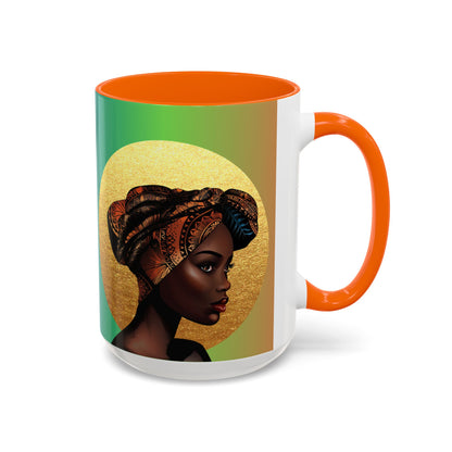 Queen Moon Accent Coffee Mug - 11oz & 15oz