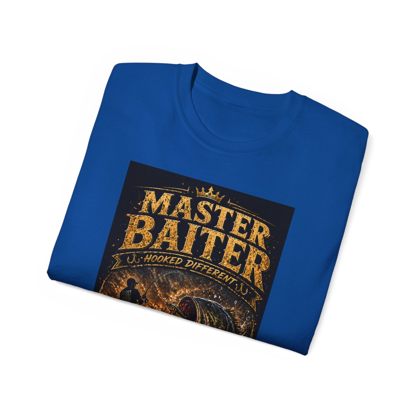 "Master Baiter" Vintage Angler Graphic Tee