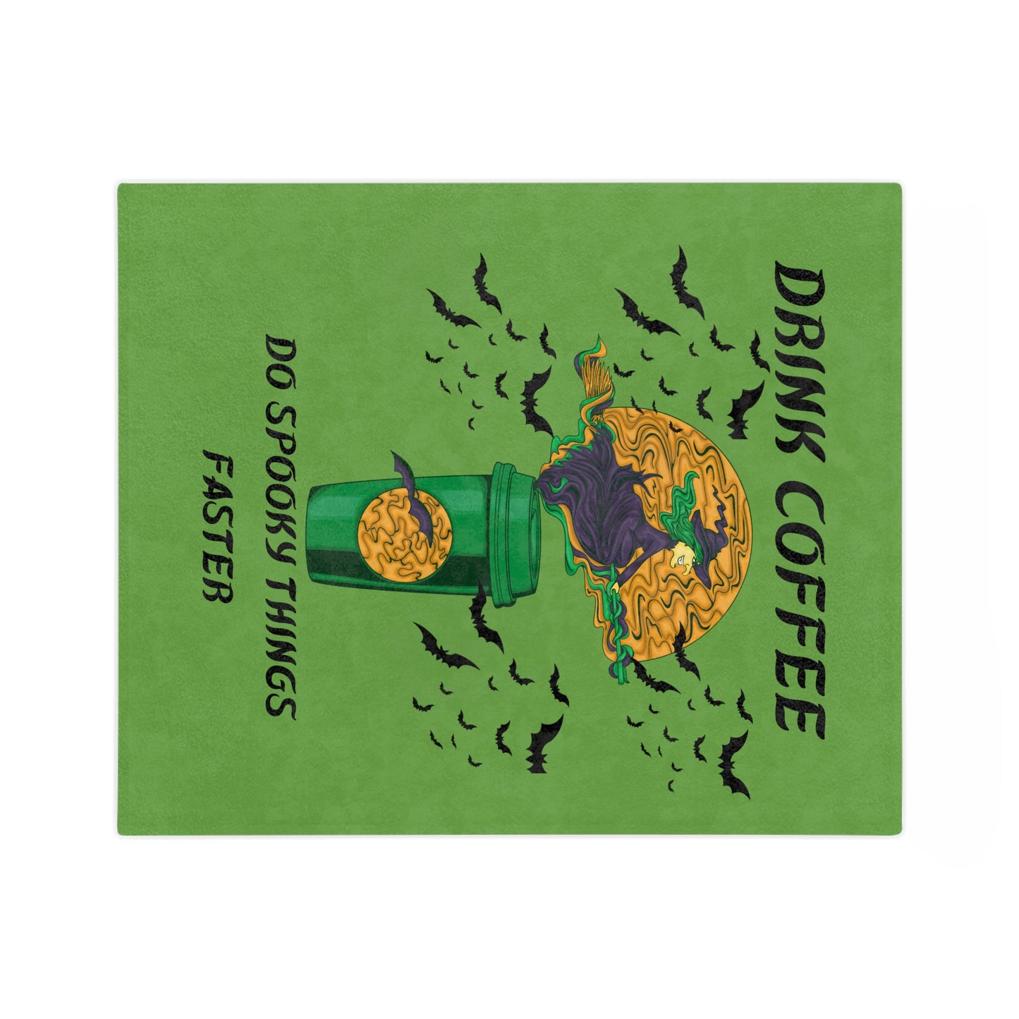 Drink Coffee Witch-Green