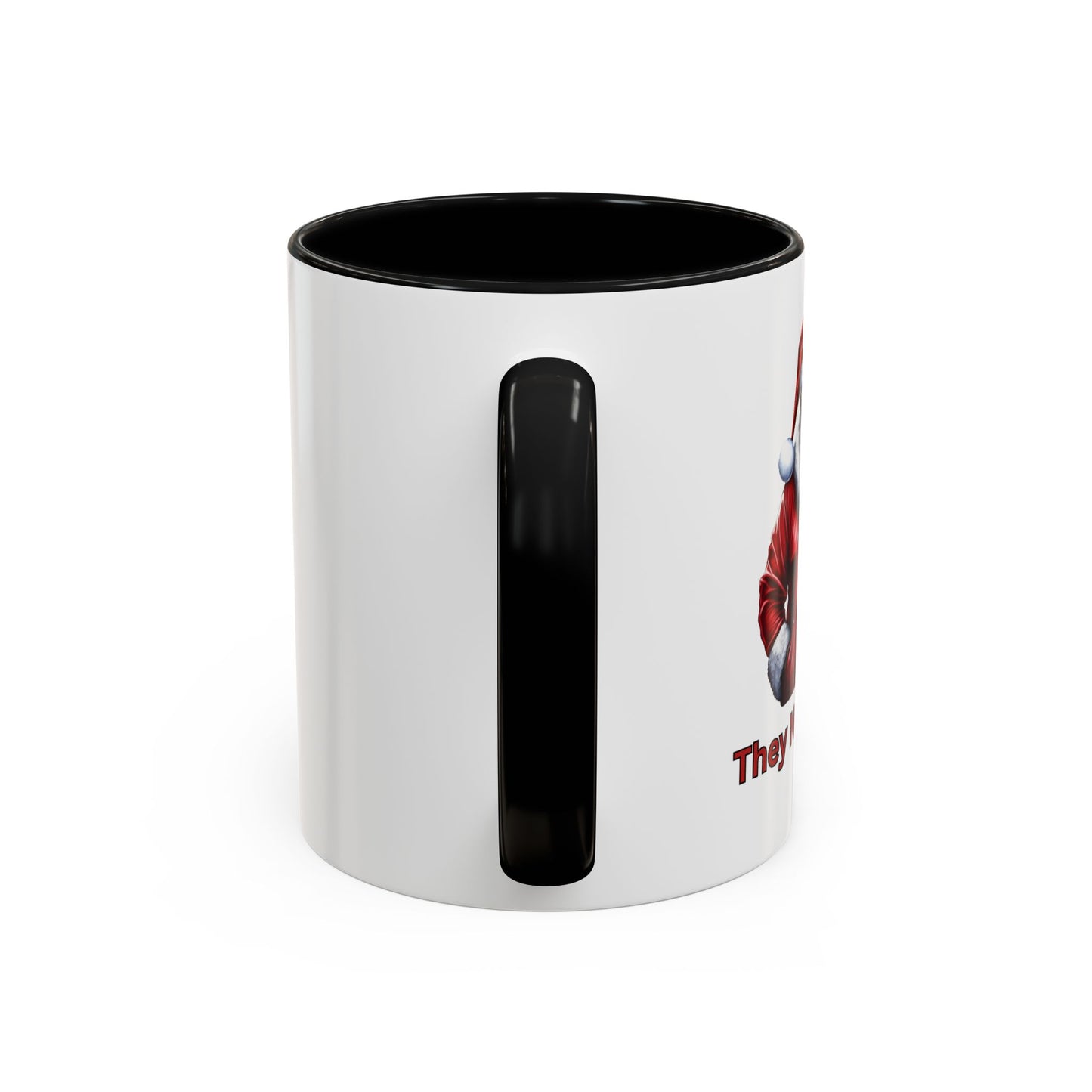 They Not Like Us-Accent Coffee Mug (11, 15oz) (Black)