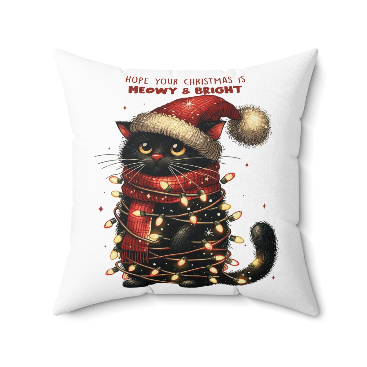 Tangled Lights-Cat