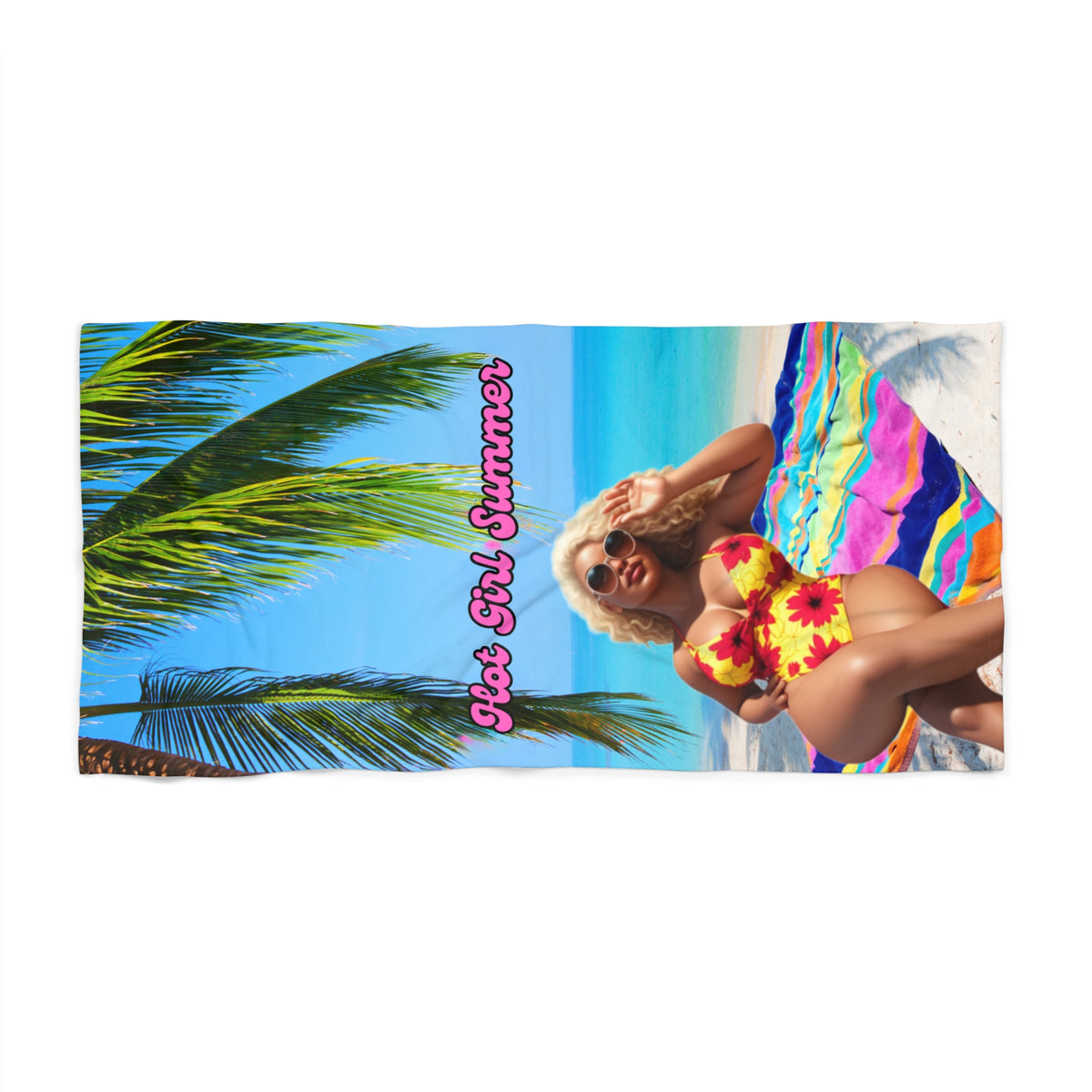 Hot Girl Summer 2 Beach Towel