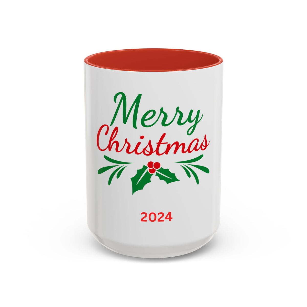 Merry Christmas Holly Mug