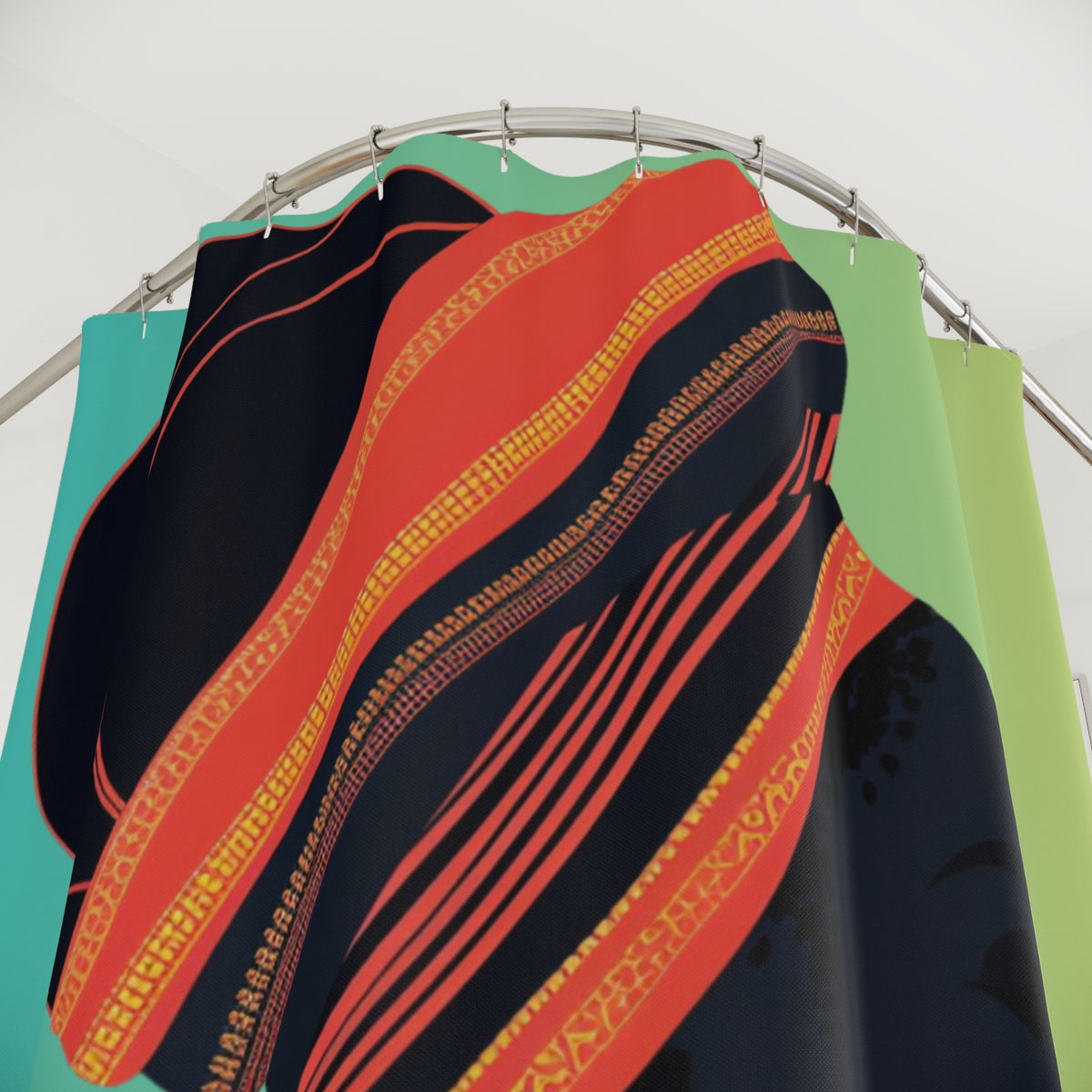 Queen 12-Shower Curtains