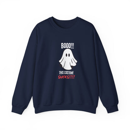 Boo Costume Sucks-Black-Sweatshirt