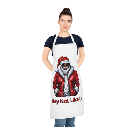 They Not Like Us-Adult Apron (AOP) (White)