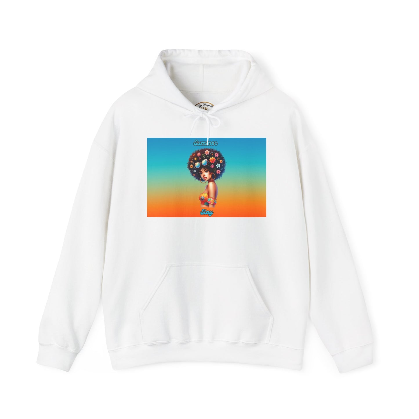Summer Slay Vibrant Artistic Hoodie