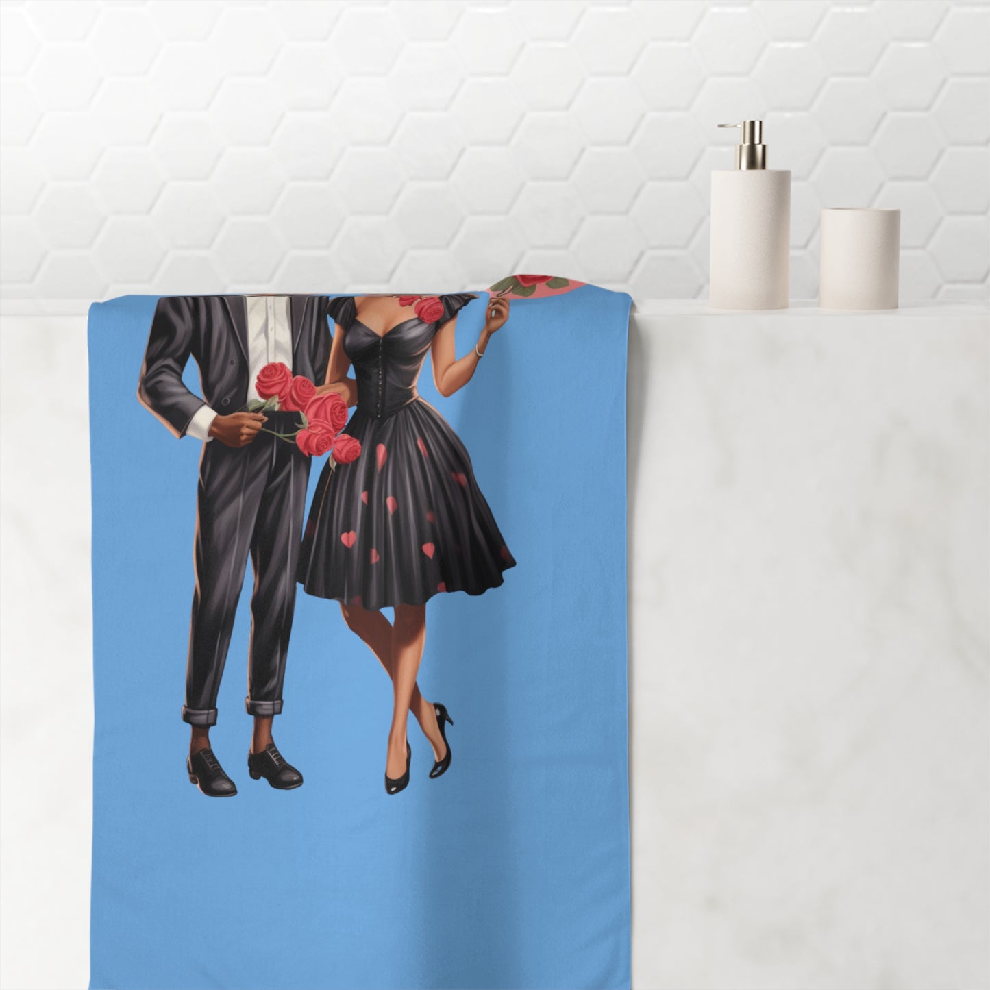 Valentine-Mink-Cotton Towel