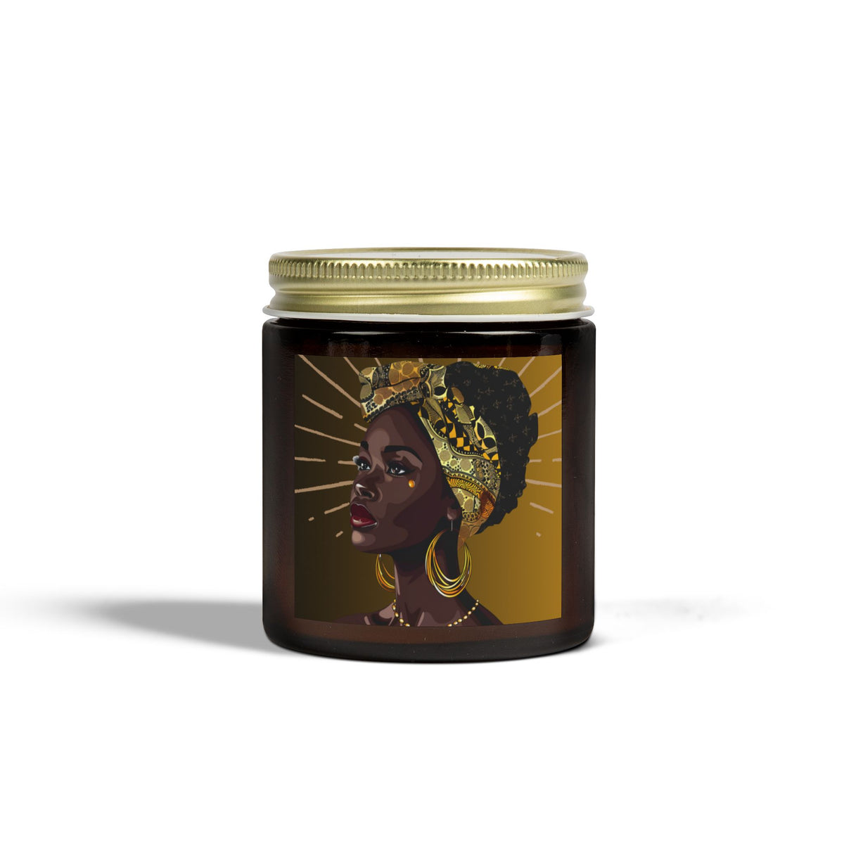 Star-Scented Candles, Coconut Apricot Wax (4oz, 9oz)
