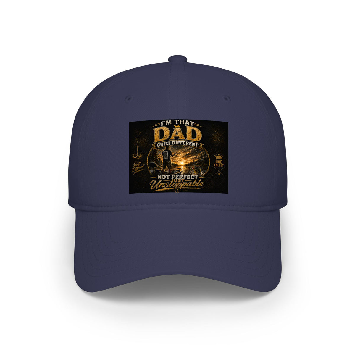 "I'm That Dad" Vintage fishing Design- Low Profile Baseball Cap