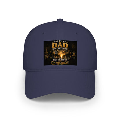 "I'm That Dad" Vintage fishing Design- Low Profile Baseball Cap