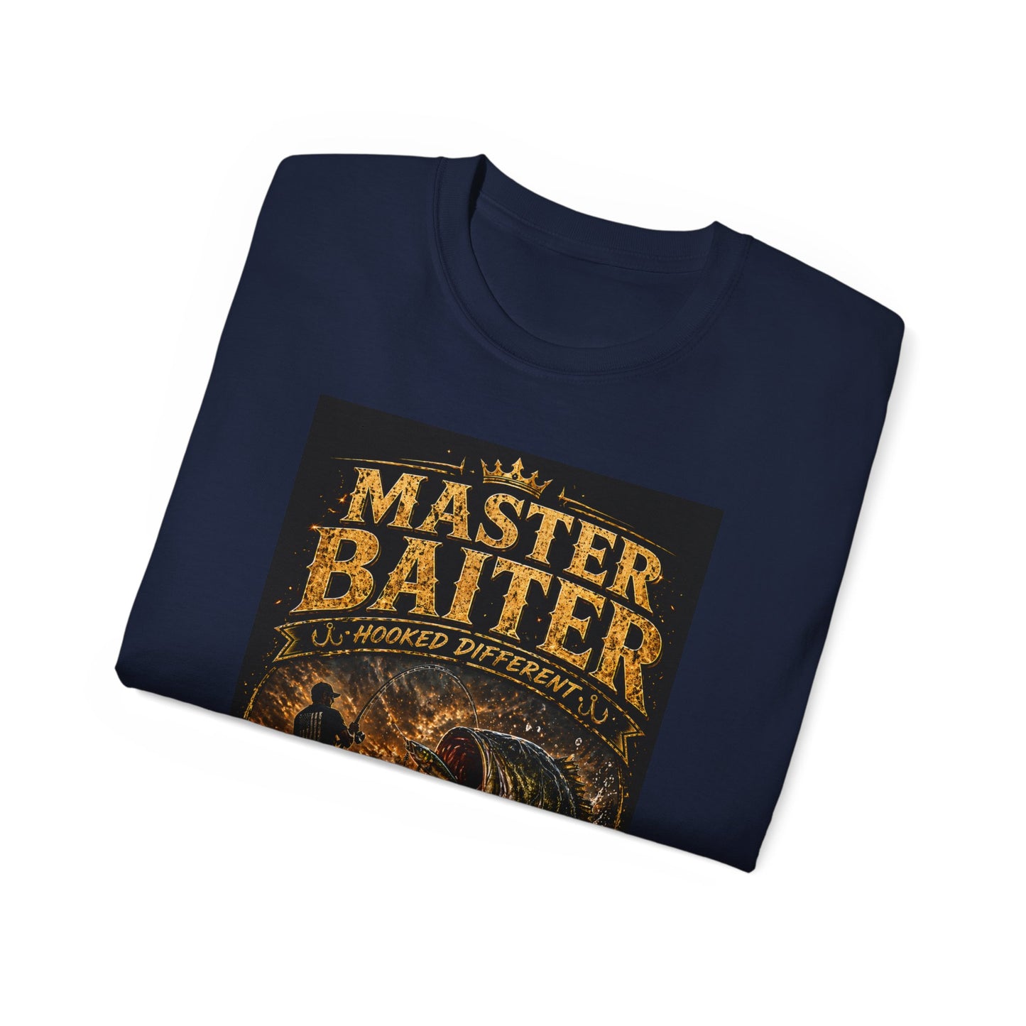 "Master Baiter" Vintage Angler Graphic Tee