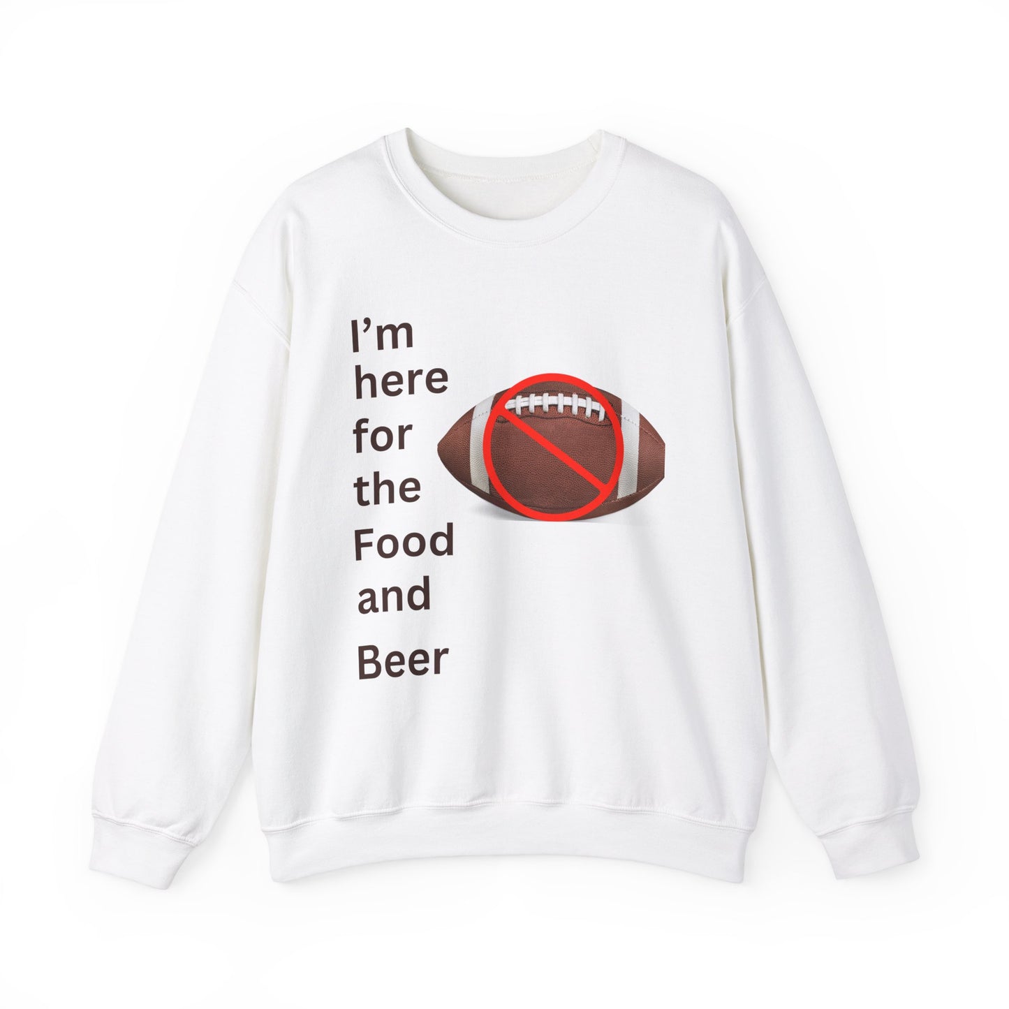 Food and Beer- Sweatshirt