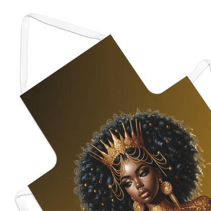 Golden Goddess Adult Apron (AOP)