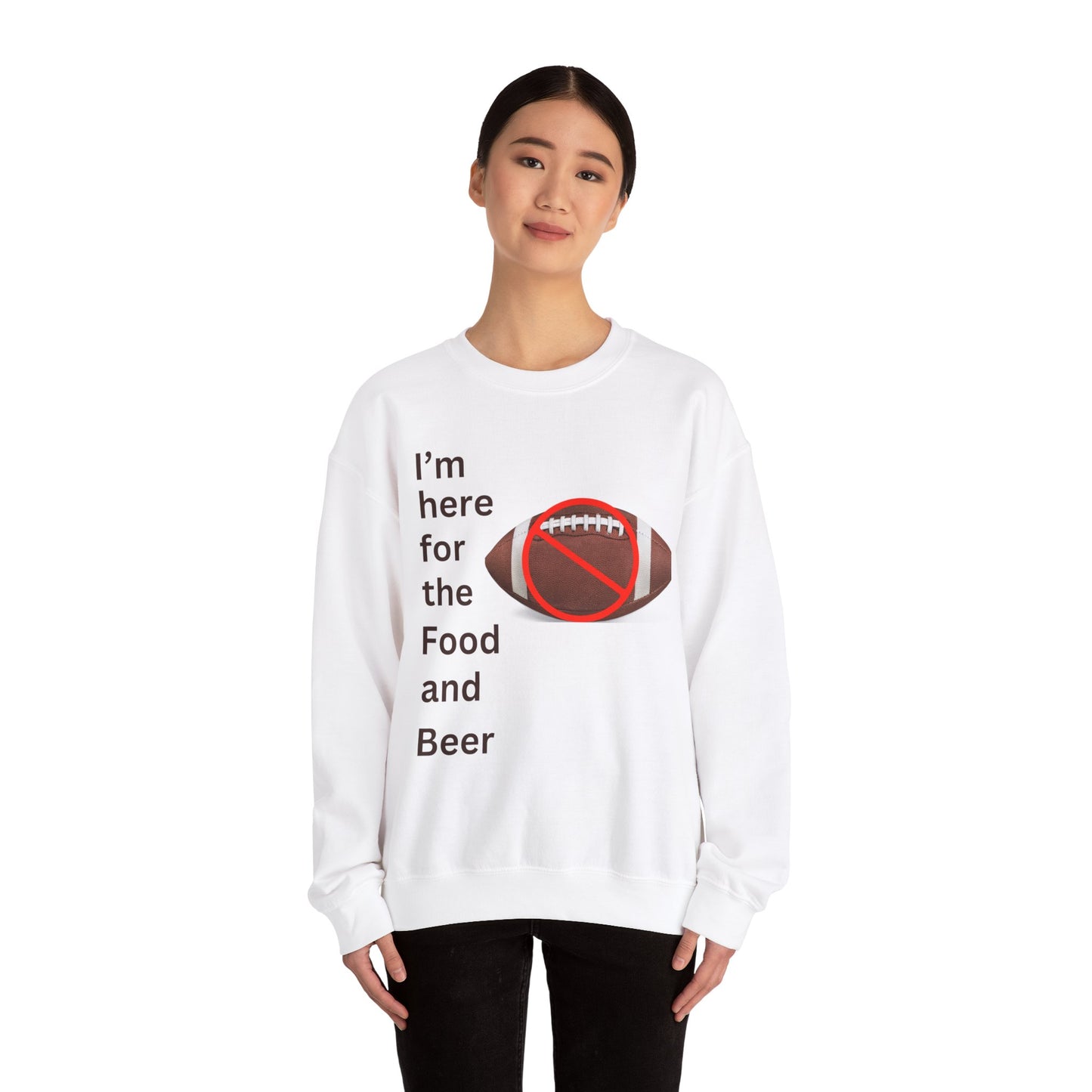 Food and Beer- Sweatshirt