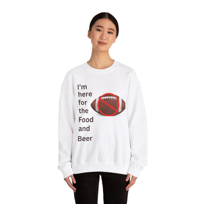 Food and Beer- Sweatshirt