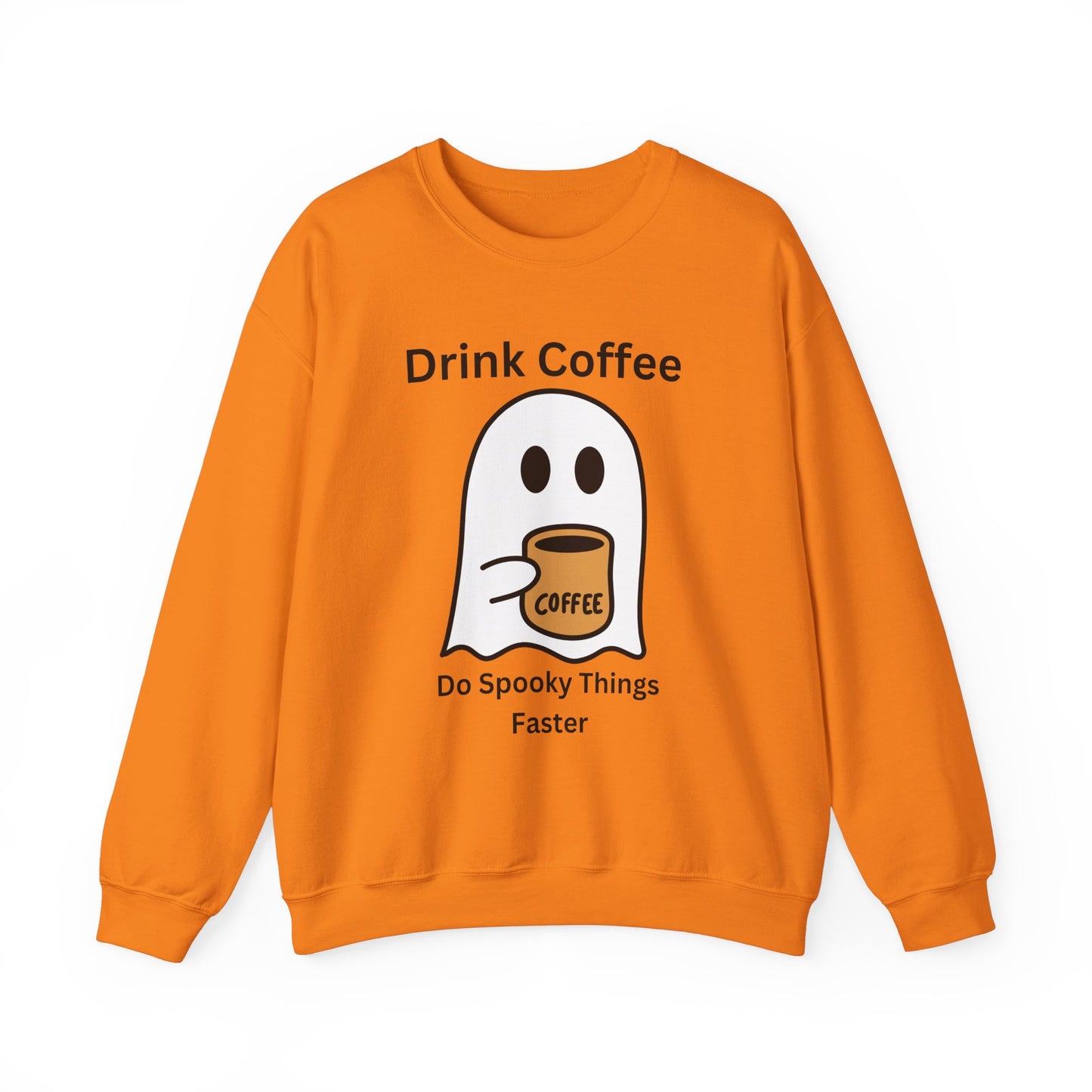 Boo Drink Coffee-Ghost-Sweatshirt