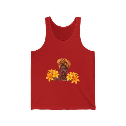 Queen Lilly Unisex Jersey Tank