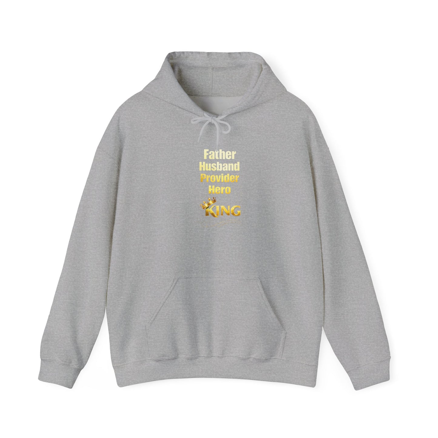 Father Husband Provider Hero King-Hoodie