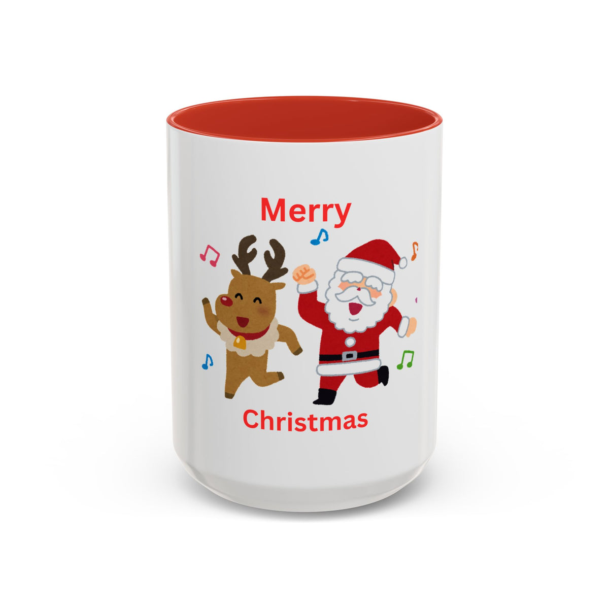 Singing Santa and Rudolf