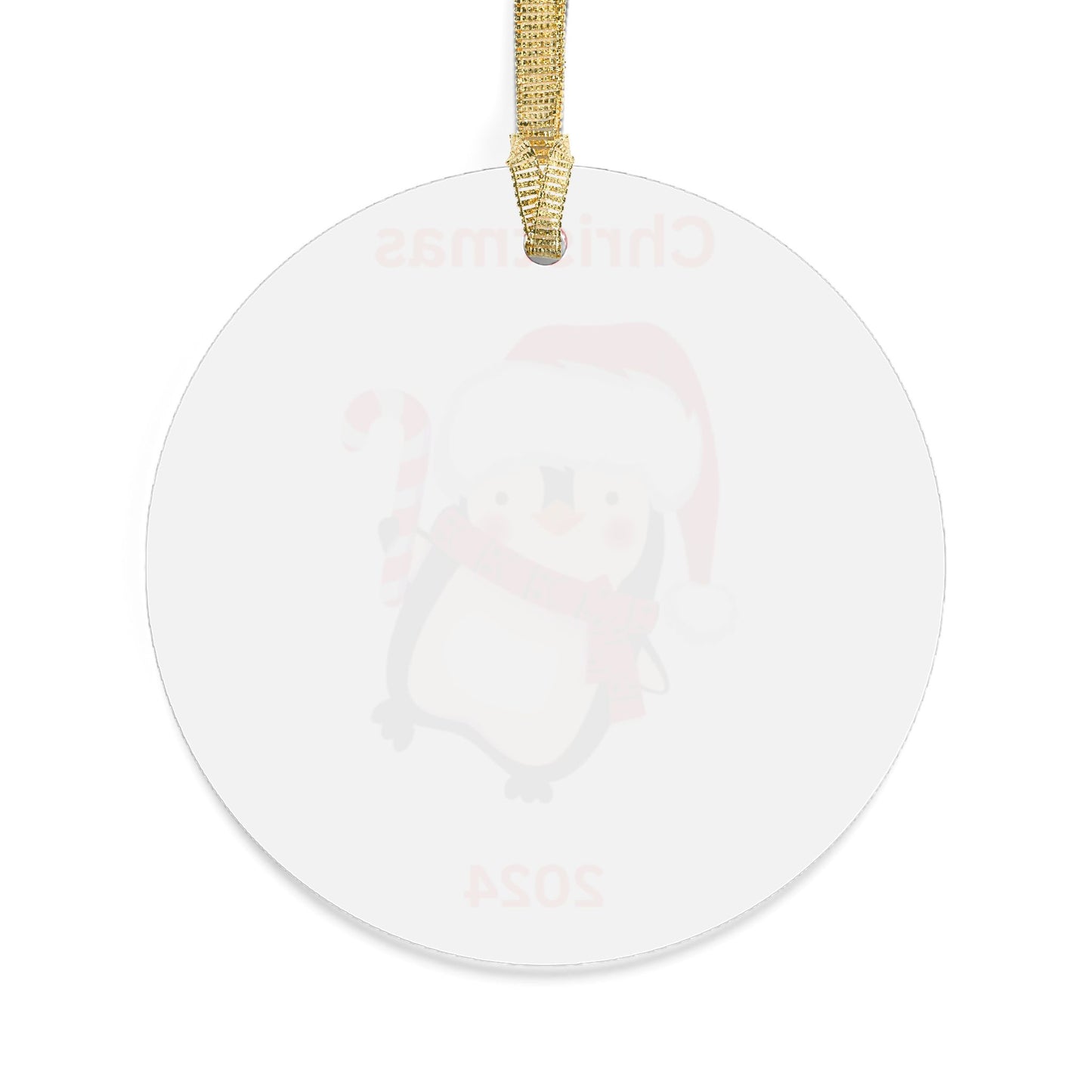 Penguin w/candy cane