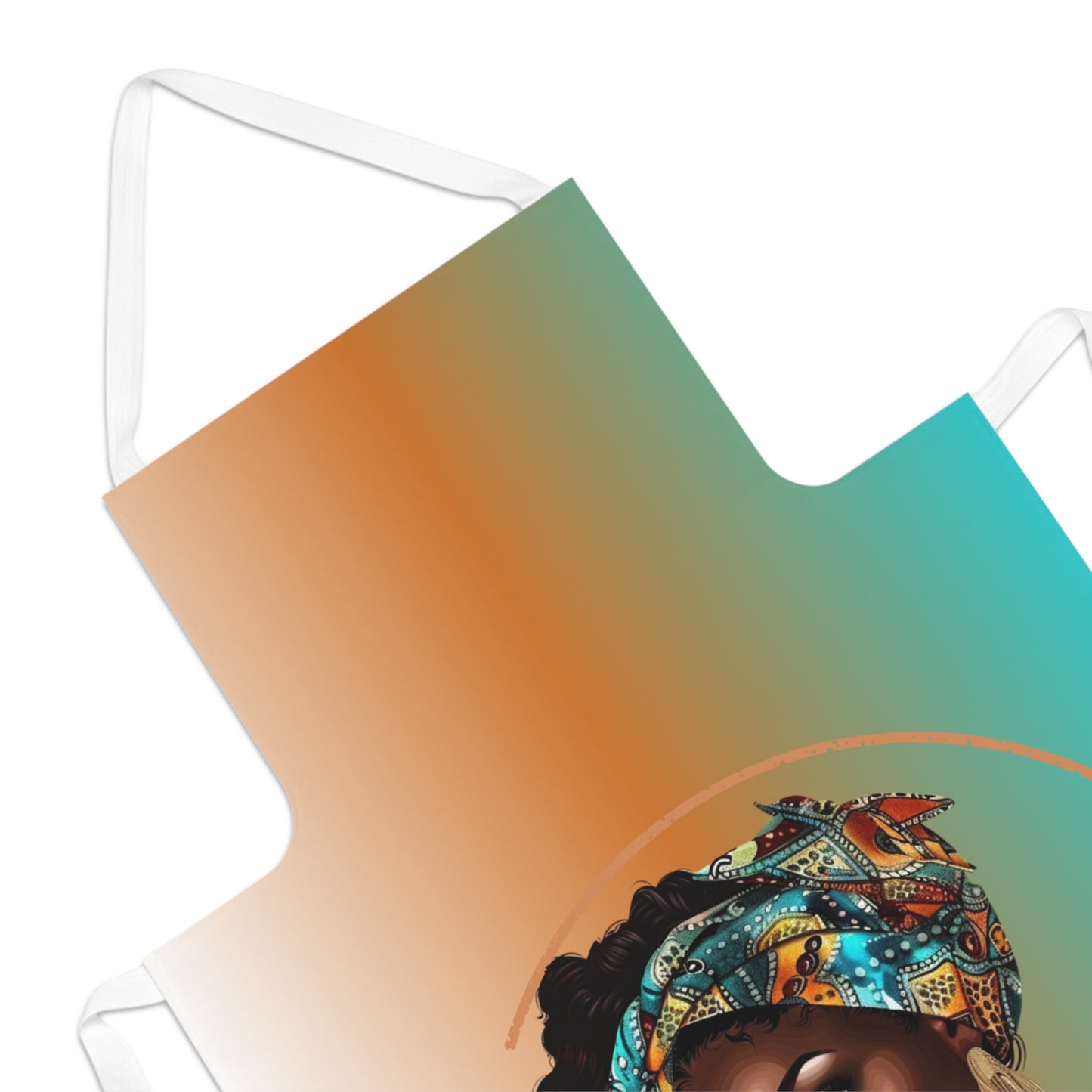 Queen Teal Adult Apron