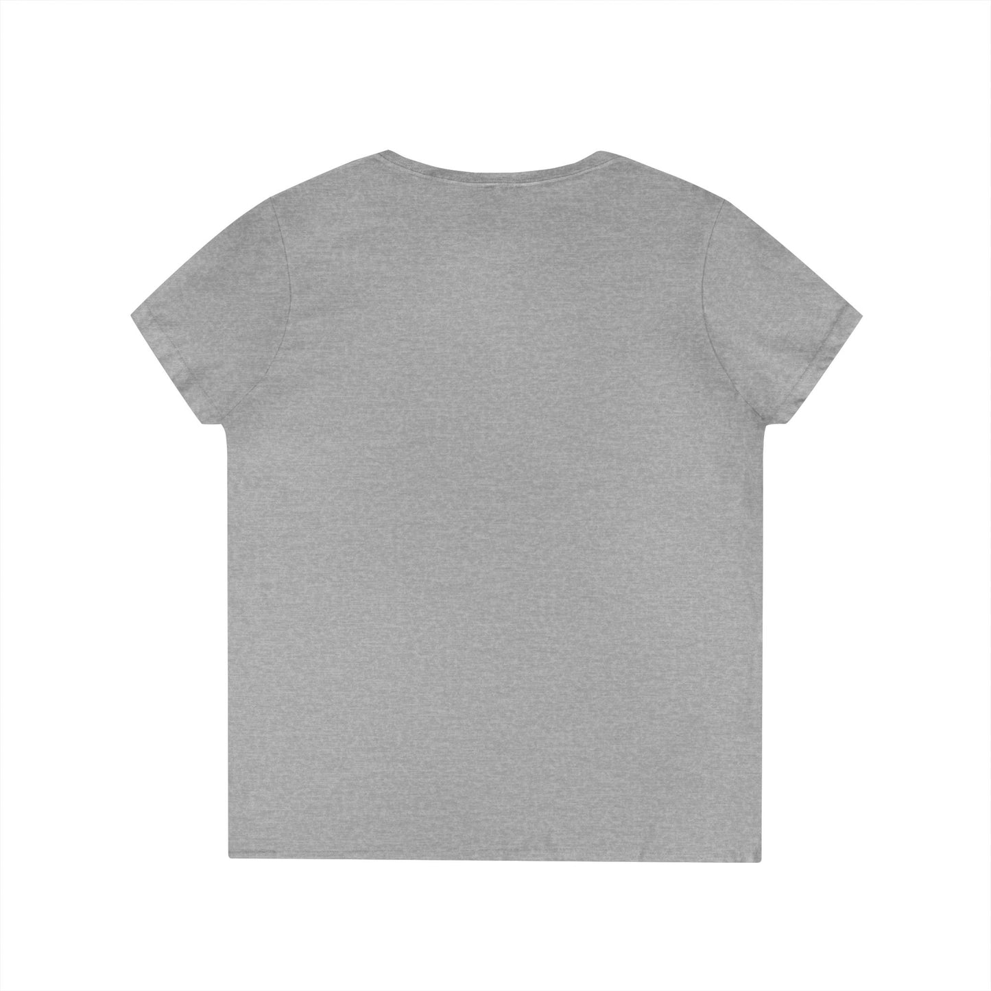 My Gigi Is a Queen V-Neck Tee (Purple)— Granddaughter Gift, Gigi Queen Shirt