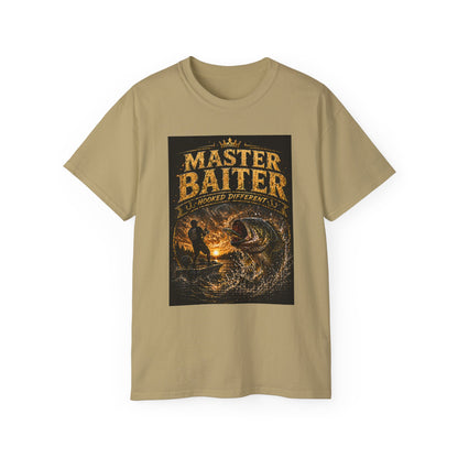 "Master Baiter" Vintage Angler Graphic Tee