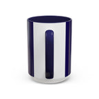 Mommin' Ain't Easy Coffee Mug (Navy) — Funny Mother's Day Accent Mug (11/15oz)