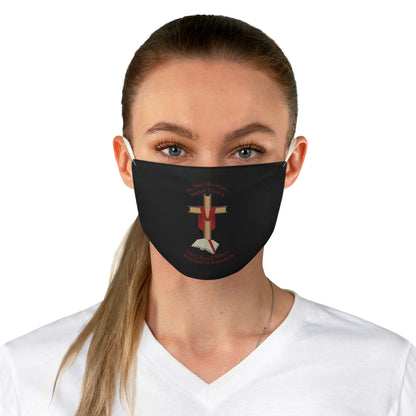 St. Paul Missionary Baptist Church Face Mask —Black