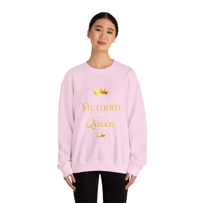 Mom Queen Sweatshirt — Mother's Day Crewneck
