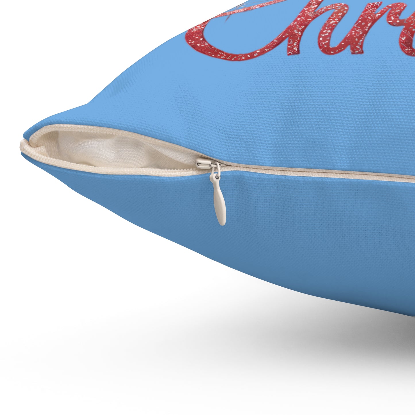 Merry Christmas Reindeer-Light Blue