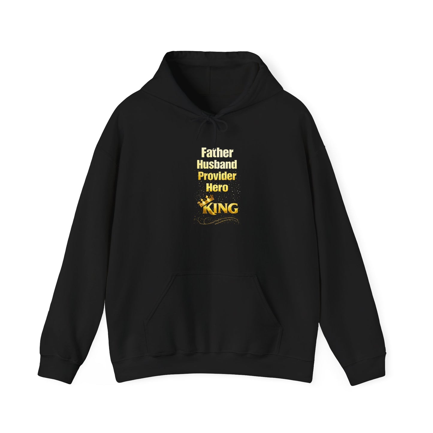 Father Husband Provider Hero King-Hoodie