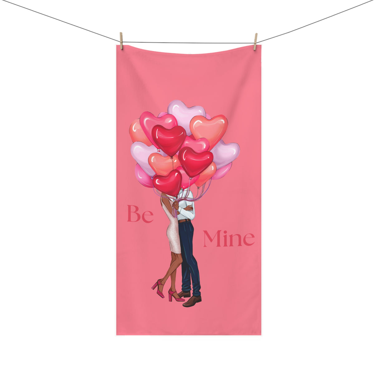 Be Mine-Mink-Cotton Towel