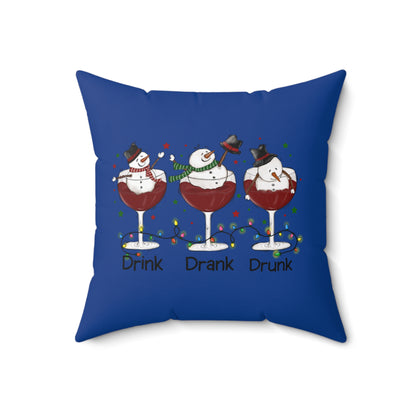 Drunk Snowmen-Dark Blue