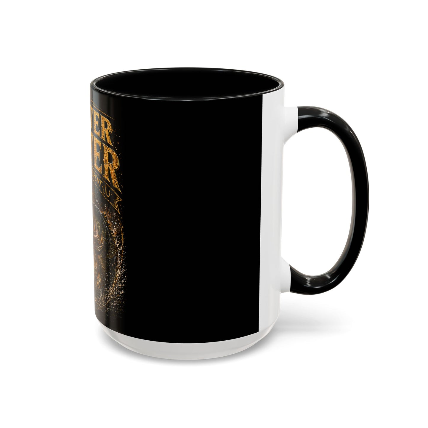 Master Baiter Fishing Coffee Mug – Funny Fisherman 11/15oz Accent Mug